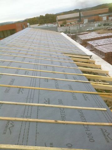 Entreprise couverture pour immeuble : écrans sous toiture, Aix